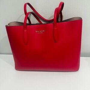 Kate Spade Vibrant Red Tote